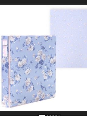 LoveShackFancy x Target Everblooming Rosettes 1" Binder and 5-Tab